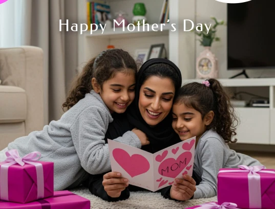 * الأم هي النور الذي يضيء طريقنا.